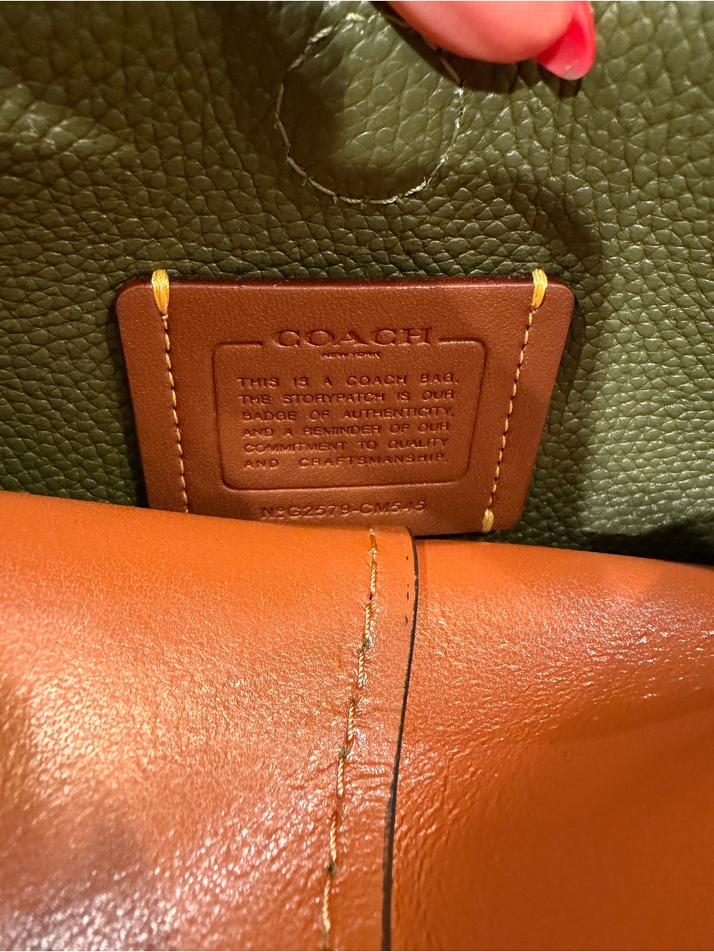 Coach Lana Muted Olive Lana 23 - Picture 8 of 10